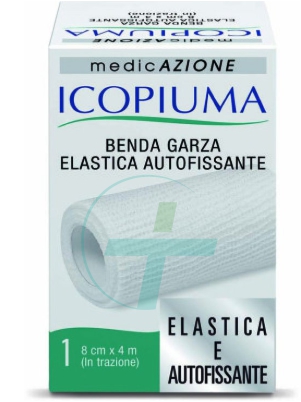 Icopiuma Benda Garza Elastica Autofissante 8cmx4m