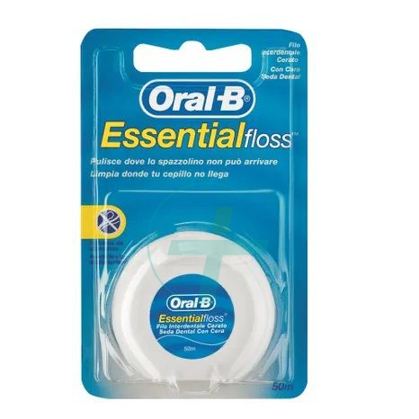Oral-b Essential Oralb Essentialfloss Filo Cera