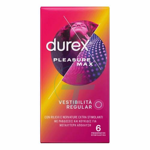 Durex Pleasuremax 6pz