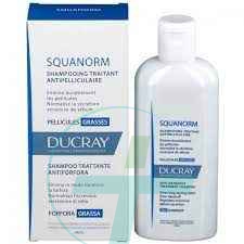 Ducray Squanorm Shampoo Antiforfora Grassa 200ml