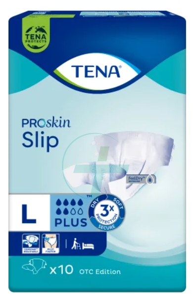 Tena Slip Plus Pann L 10pz