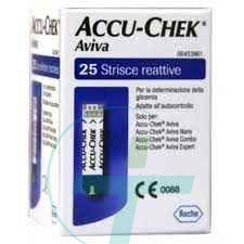 Accu-chek Aviva 25 strisce
