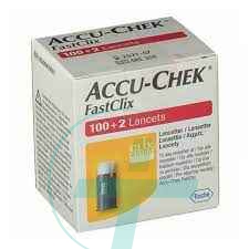 Accu-chek Fastclix 100+2 lancette