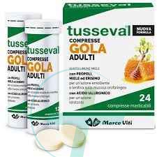 Tusseval Gola Adulti 24 compresse masticabili