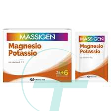 Massigen Magnesio Potassio 24+6 bustine