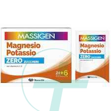 Massigen Magnesio Potassio Zero Zuccheri 24+6 bustine