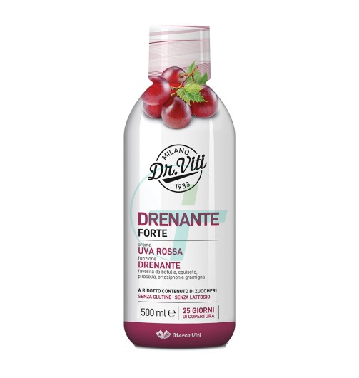 Marco Viti Farmaceutici Drenante Forte Uva Rossa 500ml
