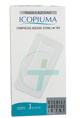 Icopiuma Compresse Adesive Tnt 10x20cm 3pz