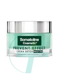 Somatoline Cosmetic Prevent Effect Crema Detox viso notte 50 ml