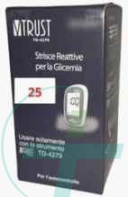 Vtrust Td-4279 Glucosio 25 strisce