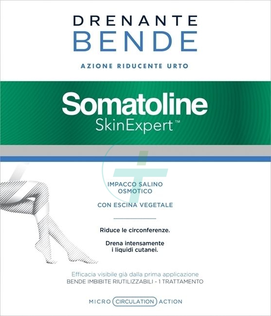 Somatoline Skin Expert Bende Snellenti Drenanti Starter 1 Kit