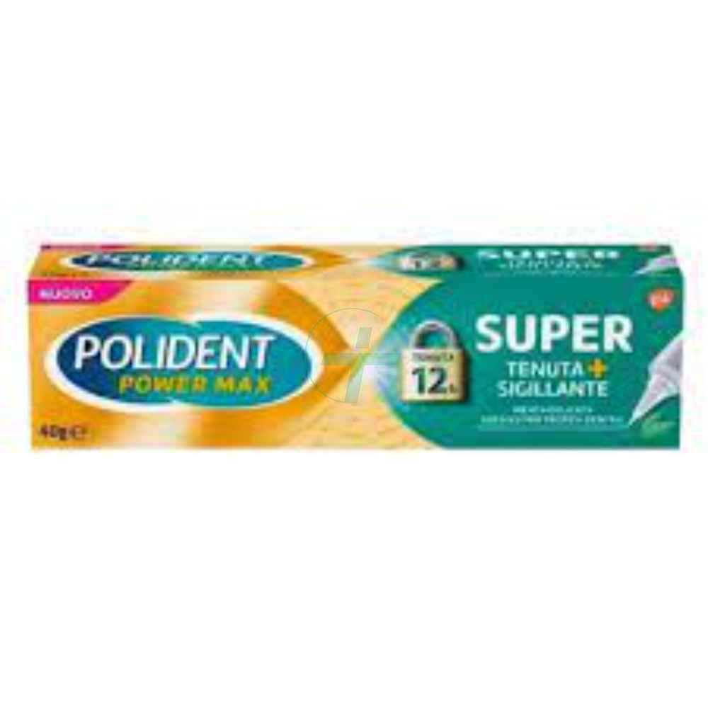 Polident Super Tenuta + Sigillante Gusto Menta 40g