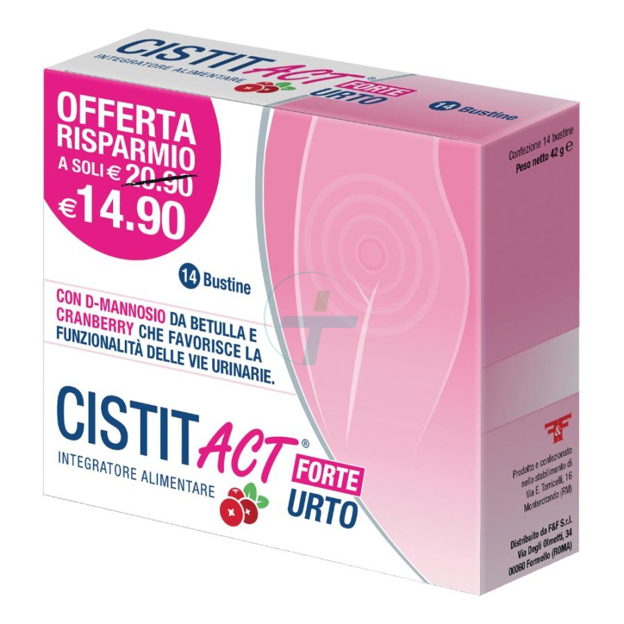 Cistit Act Forte Urto 14 bustine