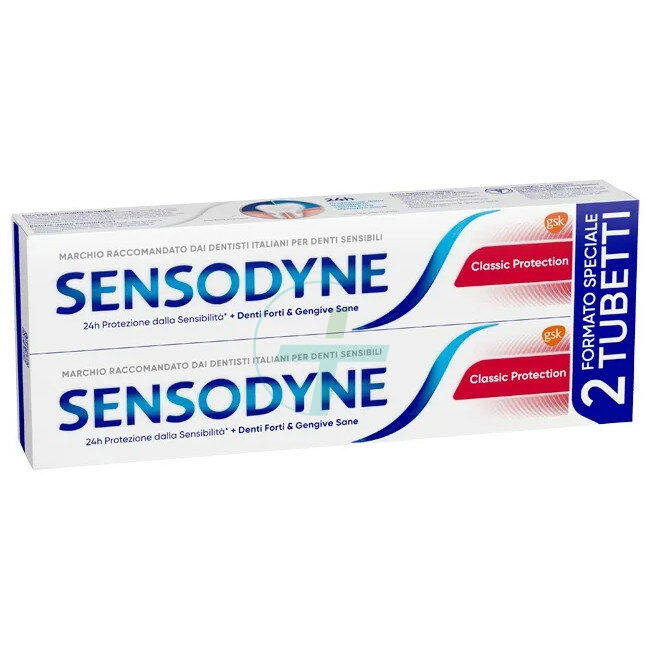 Sensodyne Classic Protection Bipacco 2x75ml