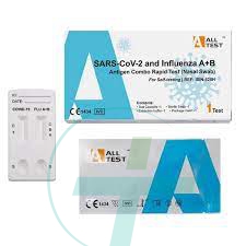 All test Tampone Sars-cov-2 & influenza A+b Self test 1 pezzo