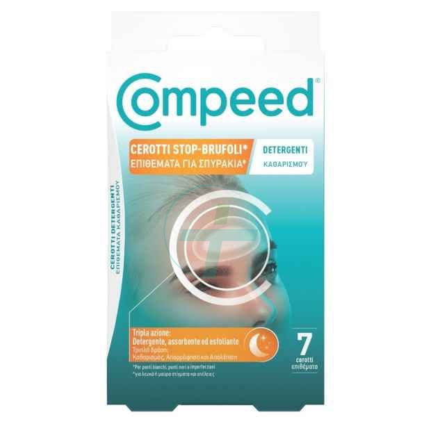 Compeed Cerotti Detergenti Stop Brufoli 7 pezzi