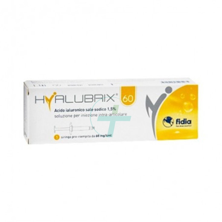 Hyalubrix 60 Siringa Preriempita Fidia 60mg 4ml