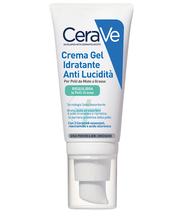 Cerave Crema Viso Idratante Anti-lucidit Pelle Grassa e Mista 50ml