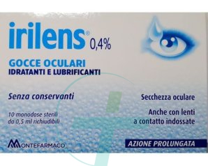Irilens Gocce Oculari 10 flaconcini monodose sterili da 0 5ml