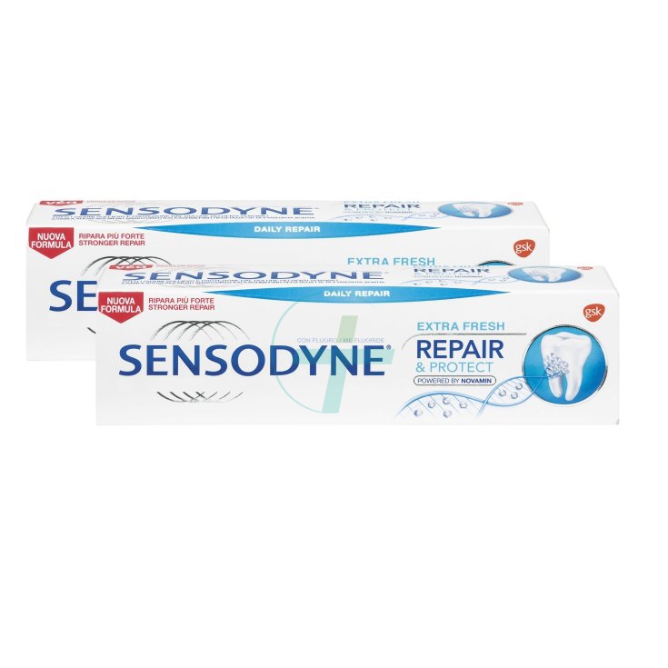 Sensodyne Ripara e Proteggi Extra Fresh 2x75 ml