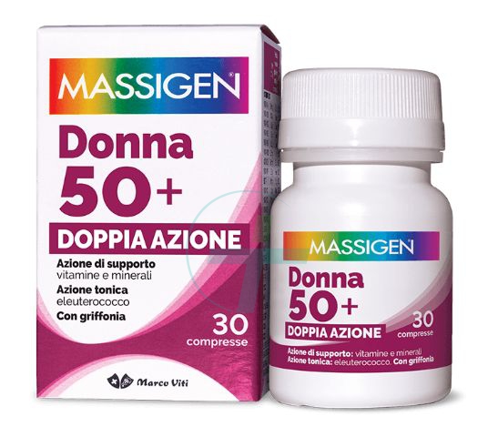 Massigen Multivitaminico Donna 50+ 30 compresse