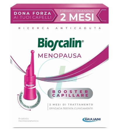 Bioscalin Menopausa Booster Capillare 16 fiale da 3 5ml 2 Mesi di Trattamento