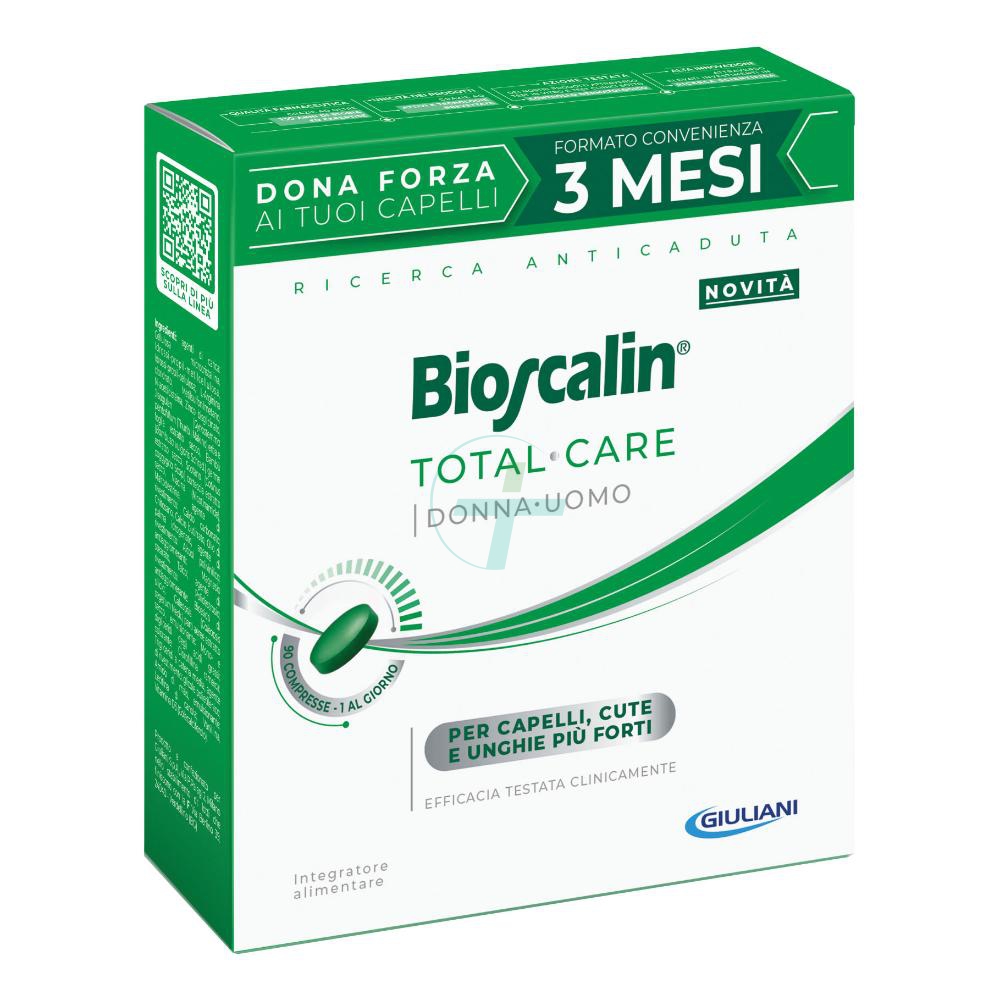 Bioscalin Total Care Donna Uomo 90 compresse 3 Mesi di Trattamento