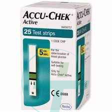Accu-chek Active 25 strisce