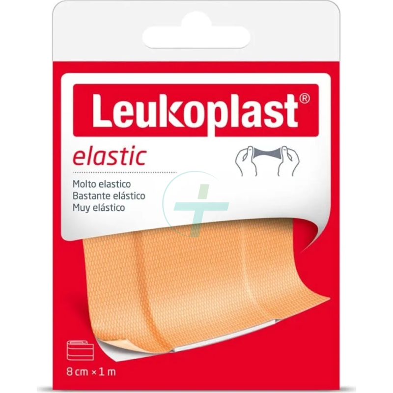 Leukoplast Elastic Striscia 1metrox8cm