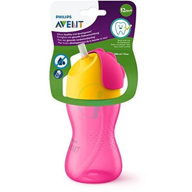 Avent Tazza Con Cannuccia Femmina 12+ mesi 300ml