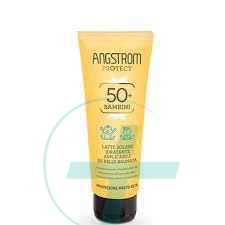 Angstrom Protect Latte Solare Kids 50+ Applicabile Su Pelle Bagnata 125 ml