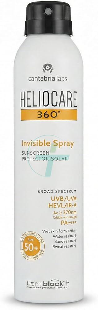 Heliocare 360 Invisible Spray Corpo Invisibile Spf50+ 200ml
