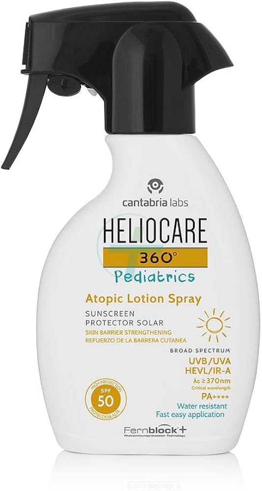 Heliocare 360 Pediatrics Atopic Lozione Spray per Bambini Spf50 250ml