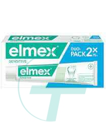 Elmex Sensitive Dentifricio Bitubo 2x75ml